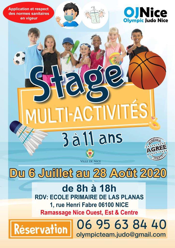 Stage Multi – activités été 2020 en photos.